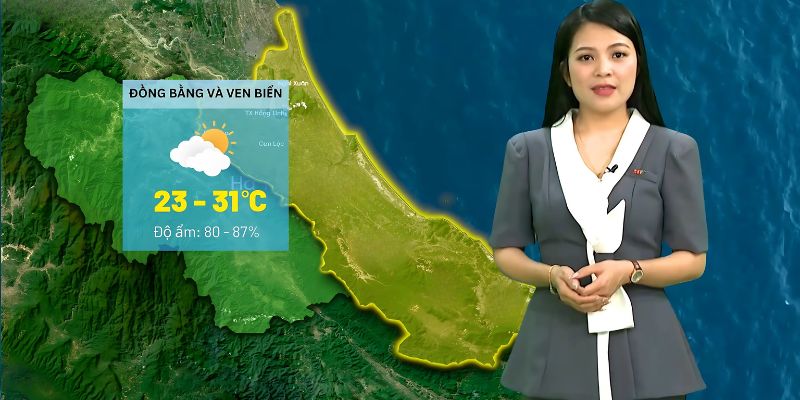 Biến động thời tiết theo từng vùng tại Quảng Trị